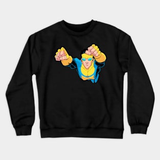 invincible young hero Crewneck Sweatshirt